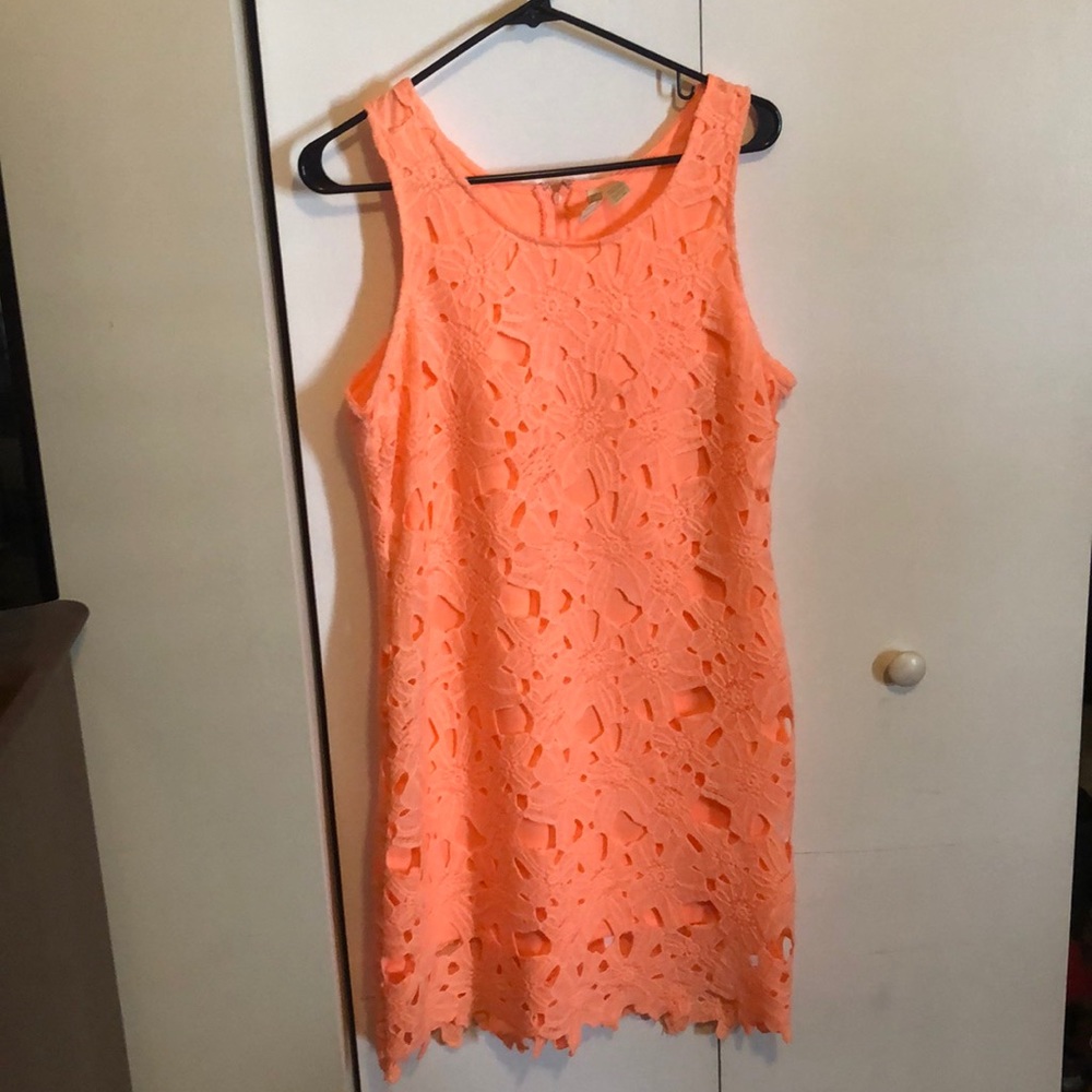 Japna hot peach dress